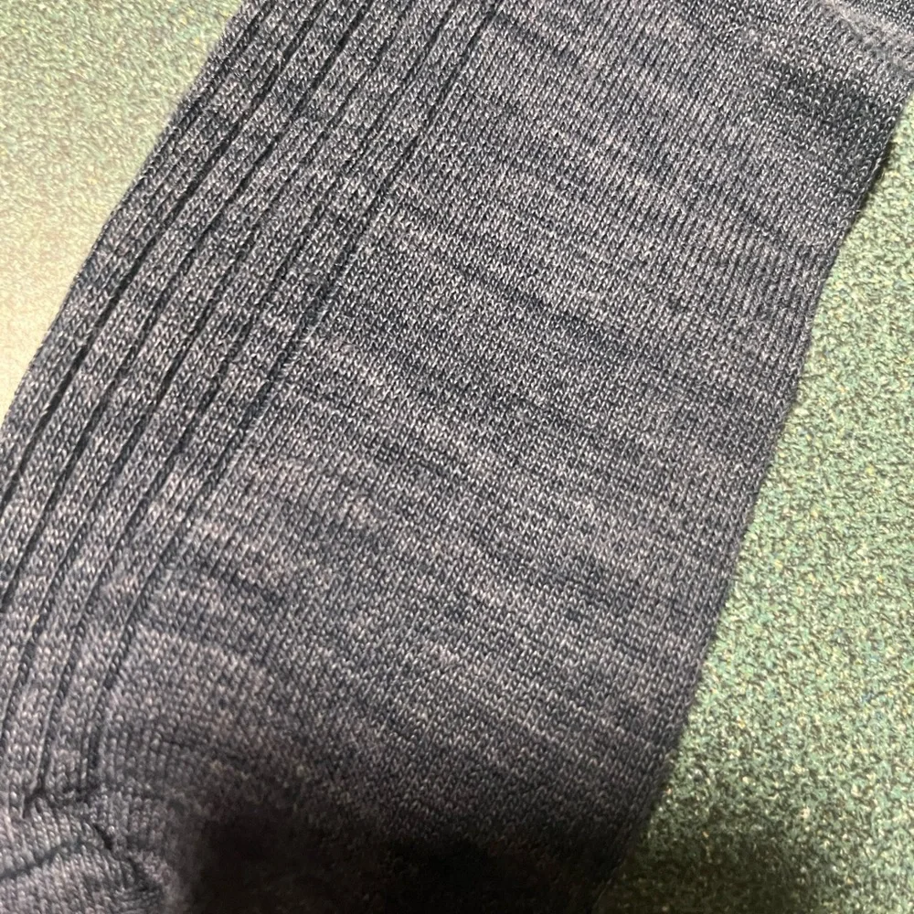 !Ribbed Dress socks men’s size 6-10
